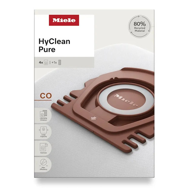 Miele HyClean Pure CO | Stofzuigerzakken | Guard M1 (4 stuks) SMI06044 - 1