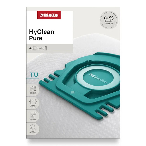 Miele HyClean Pure TU | Stofzuigerzakken | Guard L1 & S1 (4 stuks) SMI06043 - 1