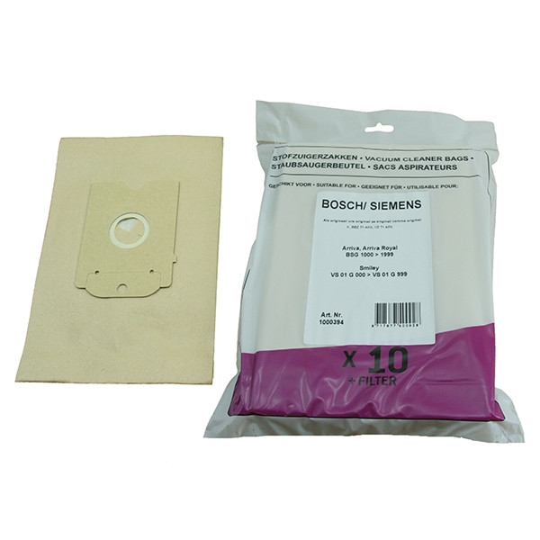 Miele papieren stofzuigerzakken 10 zakken + 1 filter (123schoon huismerk)  SMI00004 - 1