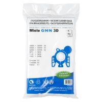Miele type G/H/N microvezel 3D stofzuigerzakken 10 zakken (123schoon huismerk)  SMI01006