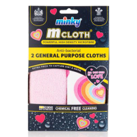 Minky Schoonmaakdoek All You Need Is Love (2 stuks)  SMI00012