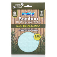 Minky Schoonmaakdoek Bamboe Multifunctioneel Bio Afbreekbaar  SMI00020
