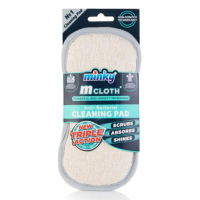 Minky Schoonmaakpad Triple Action Anti-Bacterieel Grijs-wit  SMI00030