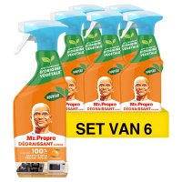 Aanbieding: 6x Mr. Proper allesreiniger spray & ontvetter manderijn (500 ml) SMR00034
