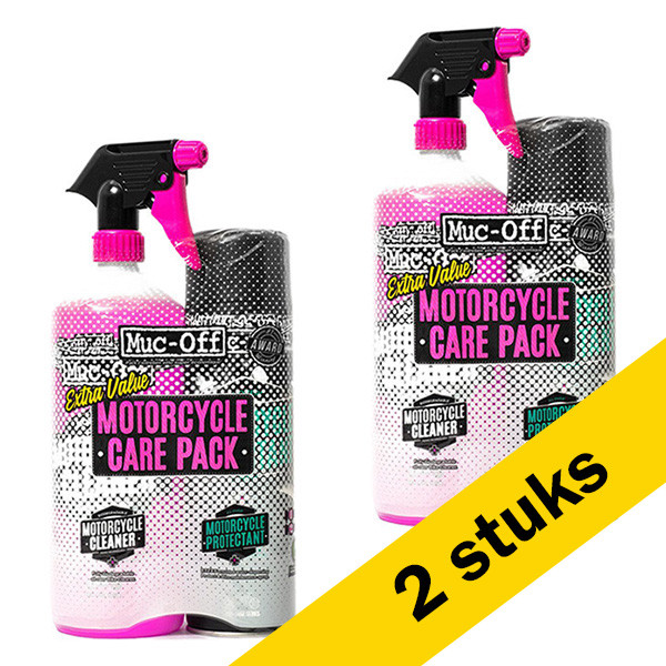 Muc-Off Aanbieding: 2x Muc-Off Duopack Motor & Fiets reiniger en -beschermer | 1 liter + 400 ml  SMU00047 - 1