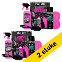 Muc-Off Aanbieding: 2x Voordeelpakket: Muc-Off Motor and bicycle Essentials Kit | 4-delige starterskit  SMU00066