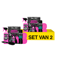 Aanbieding: 2x Voordeelpakket: Muc-Off Motor and bicycle Essentials Kit | 4-delige starterskit SMU00066
