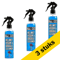 Muc-Off Aanbieding: 3x Muc-Off Helmet, Visor & Goggle Cleaner | Helm- & vizierreiniger | 250 ml  SMU00068