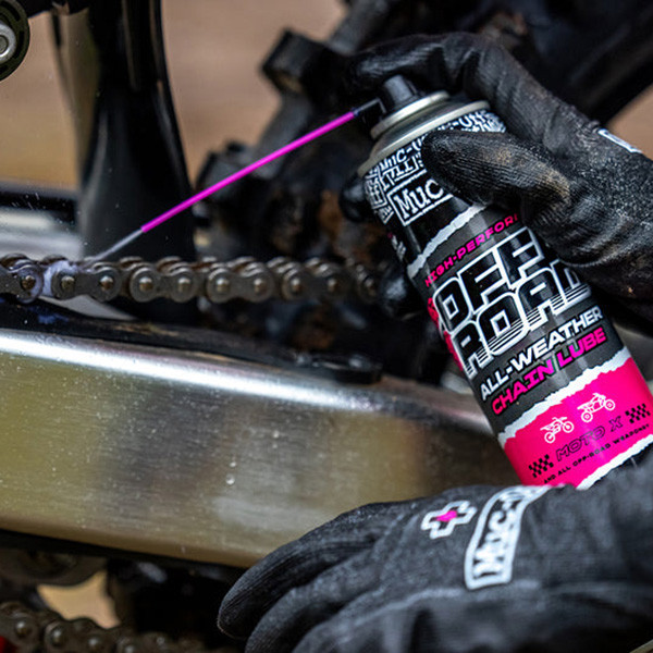 Muc-Off Aanbieding: 3x Muc-Off Off-Road All-Weather Chain Lube | Kettingspray | 400 ml  SMU00053 - 3