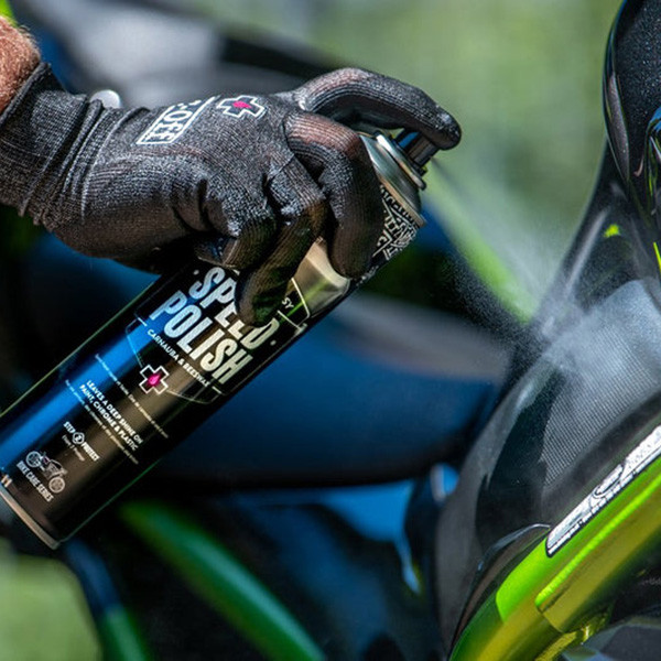 Muc-Off Aanbieding: 3x Muc-Off Speed Polish | Polish- en waxspray | 400 ml  SMU00045 - 2
