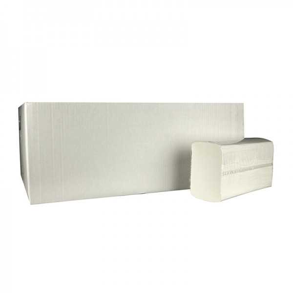 Multifold handdoeken 2-laags | 20 pakken | 123schoon huismerk | Geschikt voor Tork H2 dispenser  SDR02079 - 1