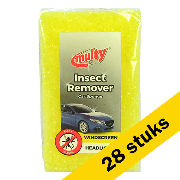 Multy Aanbieding: 28x Car Sponge Insect Remover (Multy)  SMU00082 - 1