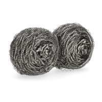 Inox staalsponsjes groot 40gr | 2 stuks (Multy) SMU00009