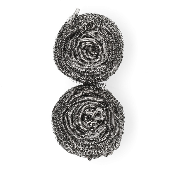 Inox staalsponsjes normaal 19gr | 2 stuks (Multy) SMU00010 - 2