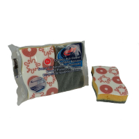 Multy Keramische kookplaat schuursponsjes niet krassend 2 stuks (Multy)  SMU00005