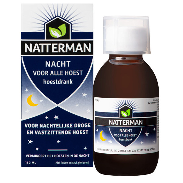 Natterman Nacht Voor Alle Hoest Volwassenen Hoestdrank (150 ml) SNA00007 - 1