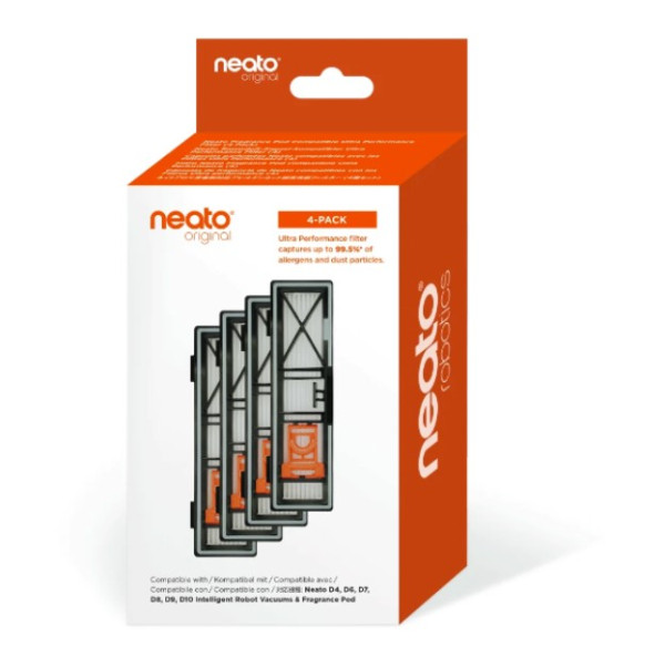 Neato Ultra-Performance filterset (4 stuks, origineel)  ANE00295 - 1