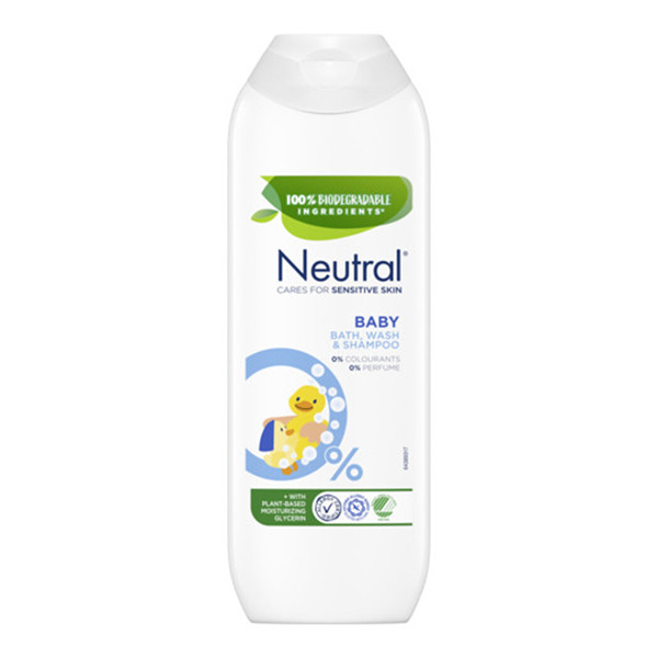 Neutral 0% Baby Bad, Wasgel en Shampoo (250 ml) SNE00066 - 1