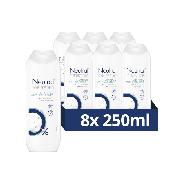 Aanbieding: Neutral Anti-Roos Shampoo (8 stuks à 250 ml) SNE01049 - 1