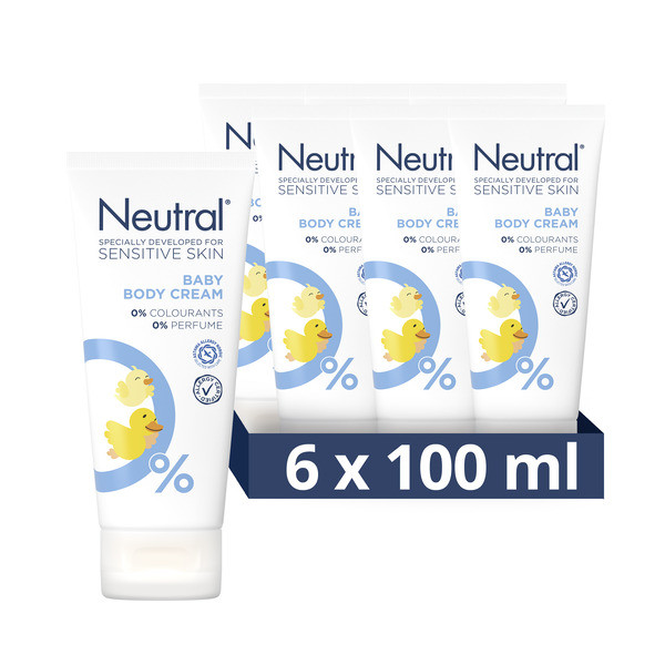 Neutral Aanbieding: Neutral Baby Body Cream (6x 100 ml)  SNE01016 - 1
