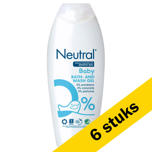 Neutral Aanbieding: Neutral Baby Wasgel (6 x 250 ml)  SNE01009 - 1