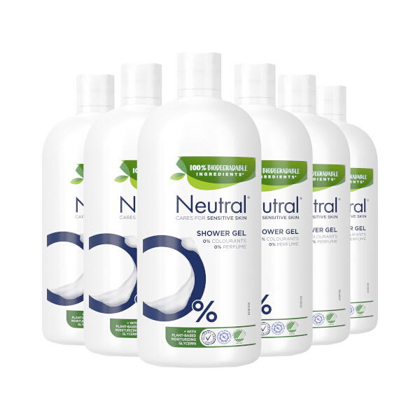 Aanbieding: Neutral Douchegel Sensitive Skin (6 stuks à 900 ml) SNE01043 - 2