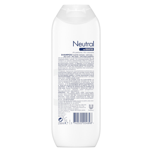 Neutral Anti-Roos Shampoo (250 ml) SNE01048 - 2