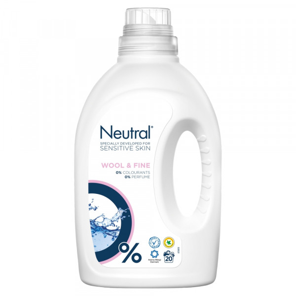 Neutral vloeibaar wasmiddel fijn 1 liter (20 wasbeurten)  SNE00051 - 1