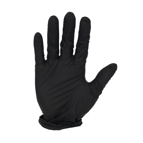 Nitril Handschoenen Zwart Poedervrij XL | 3,5 g | 100 stuks | 123schoon huismerk SDR07300 - 3