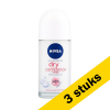 Aanbieding: 3x Nivea deoroller Dry Confidence (50 ml) SNI05310 - 1