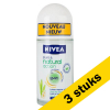Aanbieding: 3x Nivea deoroller Pure & Natural Jasmine (50 ml) SNI05219 - 1