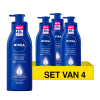 Aanbieding: 4x Nivea Bodymilk Original Pompje (400 ml) SNI06049 - 1