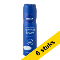 Aanbieding: 6x Nivea deodorant spray Protect & Care (150 ml) SNI06093