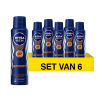 Aanbieding: 6x Nivea deodorant spray Sport for men (150 ml)