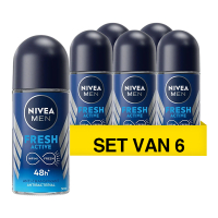6 stuks van 50 ml