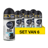 Aanbieding: 6x Nivea deoroller Invisible Black & White Fresh (50 ml)