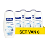 Aanbieding: Nivea Douchegel Crème Soft (6 flessen - 250 ml)