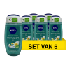 Aanbieding: Nivea Frangipani & Oil douchegel (6 stuks - 250 ml)