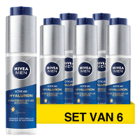 Nivea Aanbieding: Nivea Men Anti-Age Hyaluron Hydraterende Gezichtsgel (6 flessen - 50 ml)  SNI06193