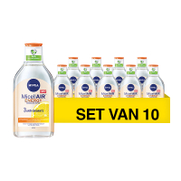 Nivea Aanbieding: Nivea Micellair Water Energy Vitamine C (10 flessen - 400 ml)  SNI06209