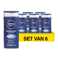 Nivea Aanbieding: Nivea Original Care douchegel for men (6 flessen - 250 ml)  SNI06021
