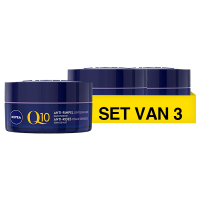 Aanbieding: Nivea Q10 Power Anti-Rimpel Verzachtende Nachtcrème (3 potten - 50 ml)