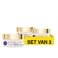 Nivea Aanbieding: Nivea Vital Soja Verstevigende Dagcrème SPF30 (3 verpakkingen - 50 ml)  SNI06141