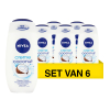 Aanbieding: Nivea douchecreme soft care shower Coconut & Jojoba oil (6 flesen - 250 ml)