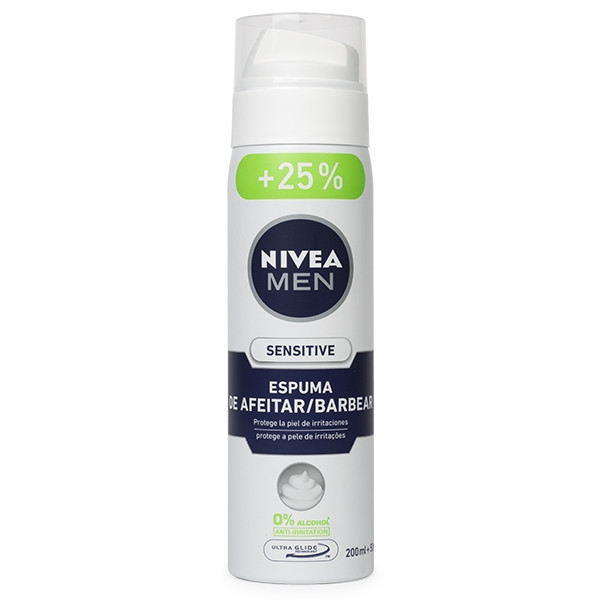 Nivea Men Sensitive Scheerschuim (250 ml) SNI05173 - 1