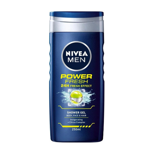 Nivea Power Refresh douchegel for men (250 ml)  SNI05145 - 1