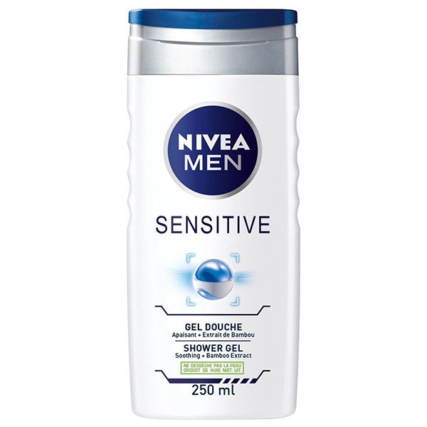 Nivea Sensitive douchegel for men (250 ml)  SNI05072 - 1