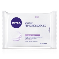 Nivea Sensitive reinigingsdoekjes (25 stuks)  SNI05195