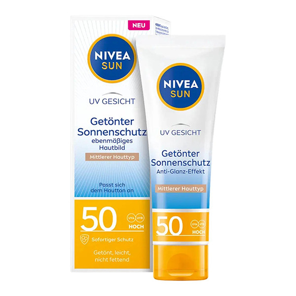 Nivea Sun UV BB Cream | Gezicht | SPF50 | 50 ml SNI06291 - 1