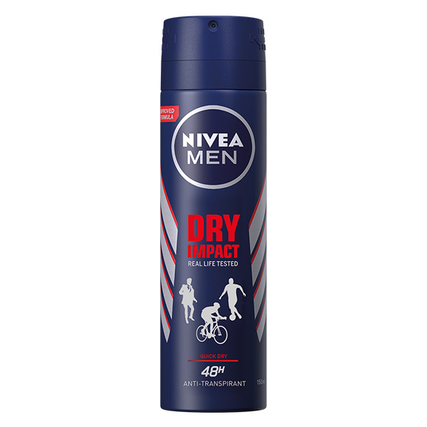 Nivea deodorant spray Dry Impact for men (150 ml)  SNI05034 - 1